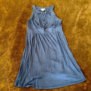 LOFT women’s navy swing dress